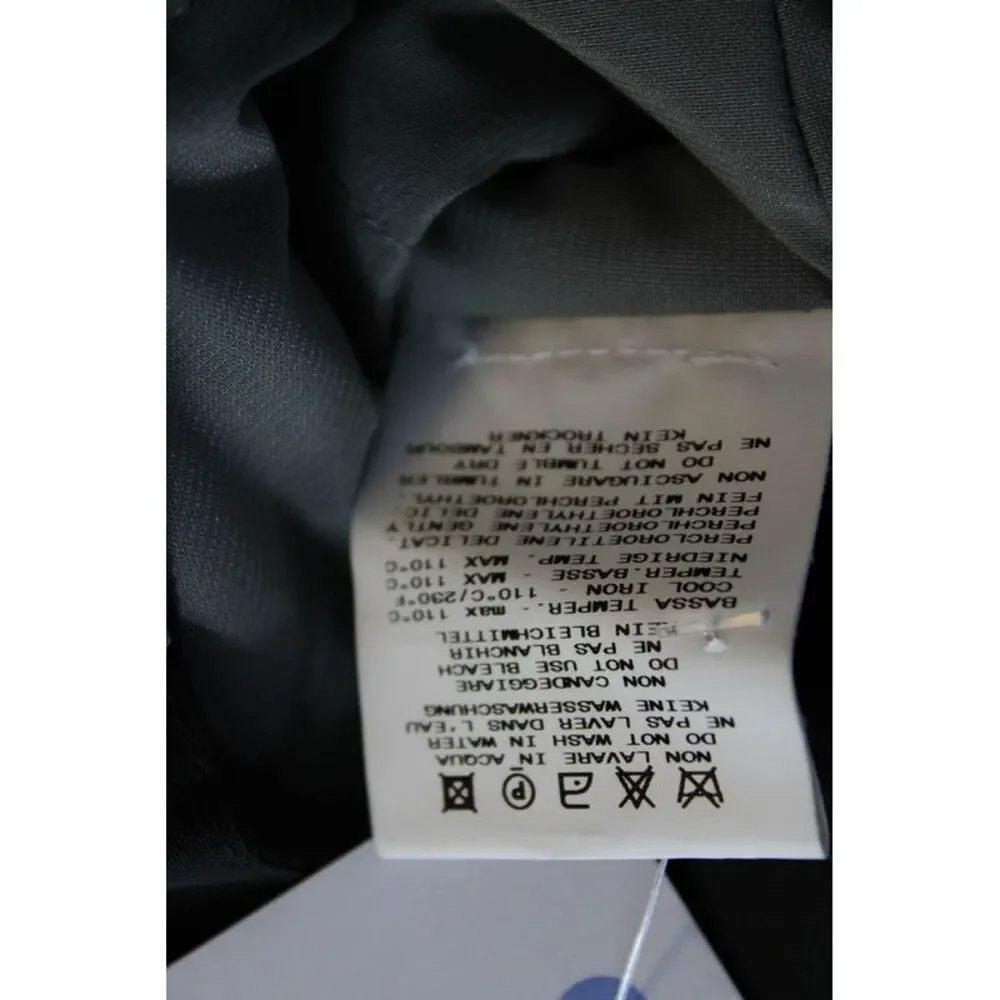 Post Card Mens Front Zip Collared Pocket Lightweight Jacket Black Size 42 - Picture 8 of 8